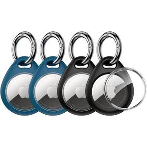 Cable Holder for Apple AirTag - 4 Pack [Fit Tightly Design] [Easy to Install]